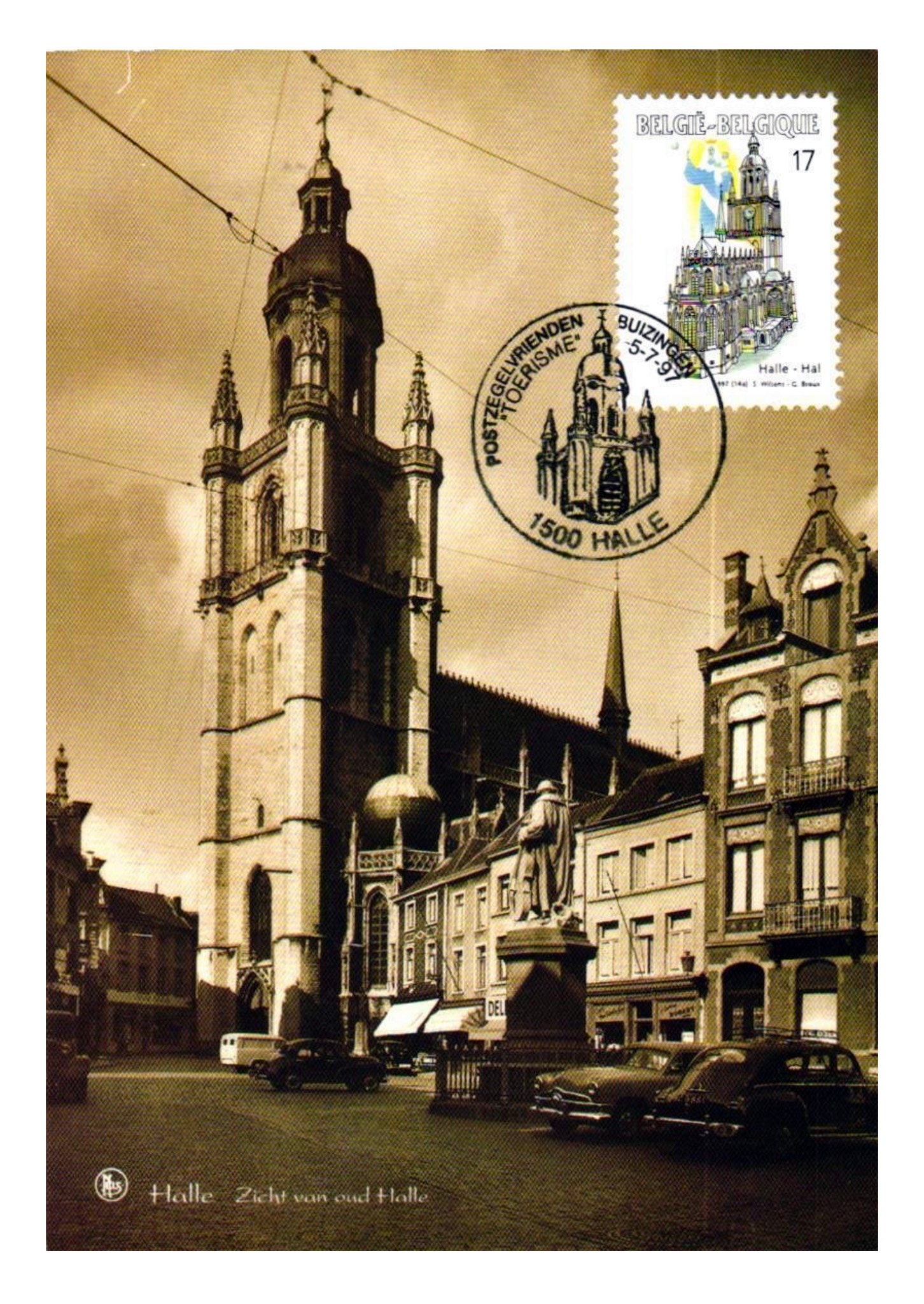 Halle (B), le vieux Halle (Nels 50).jpg