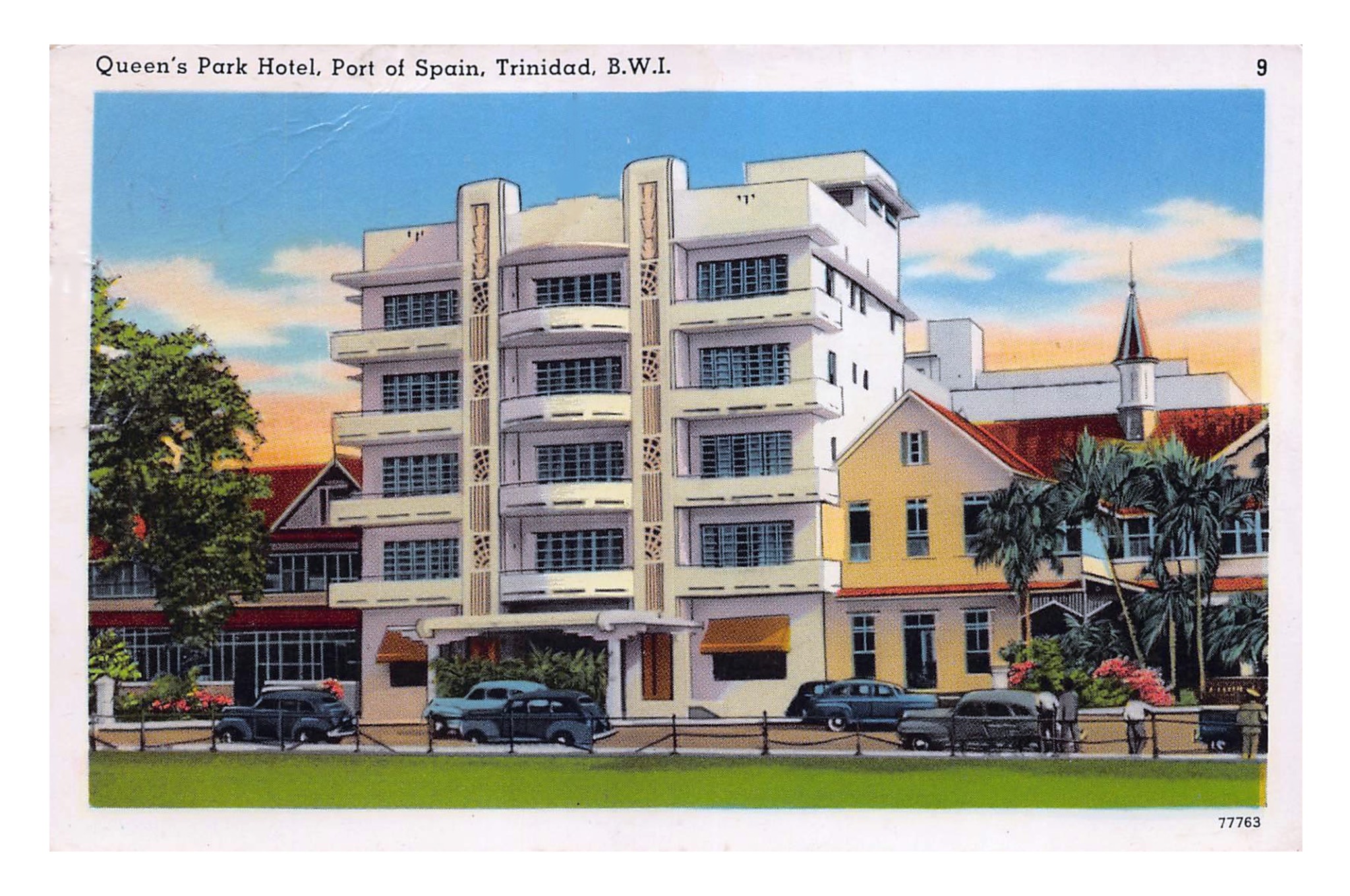 Trinidad (TT), Queen's Park Hotel, Port of Spain (9), BWI (77763).jpg