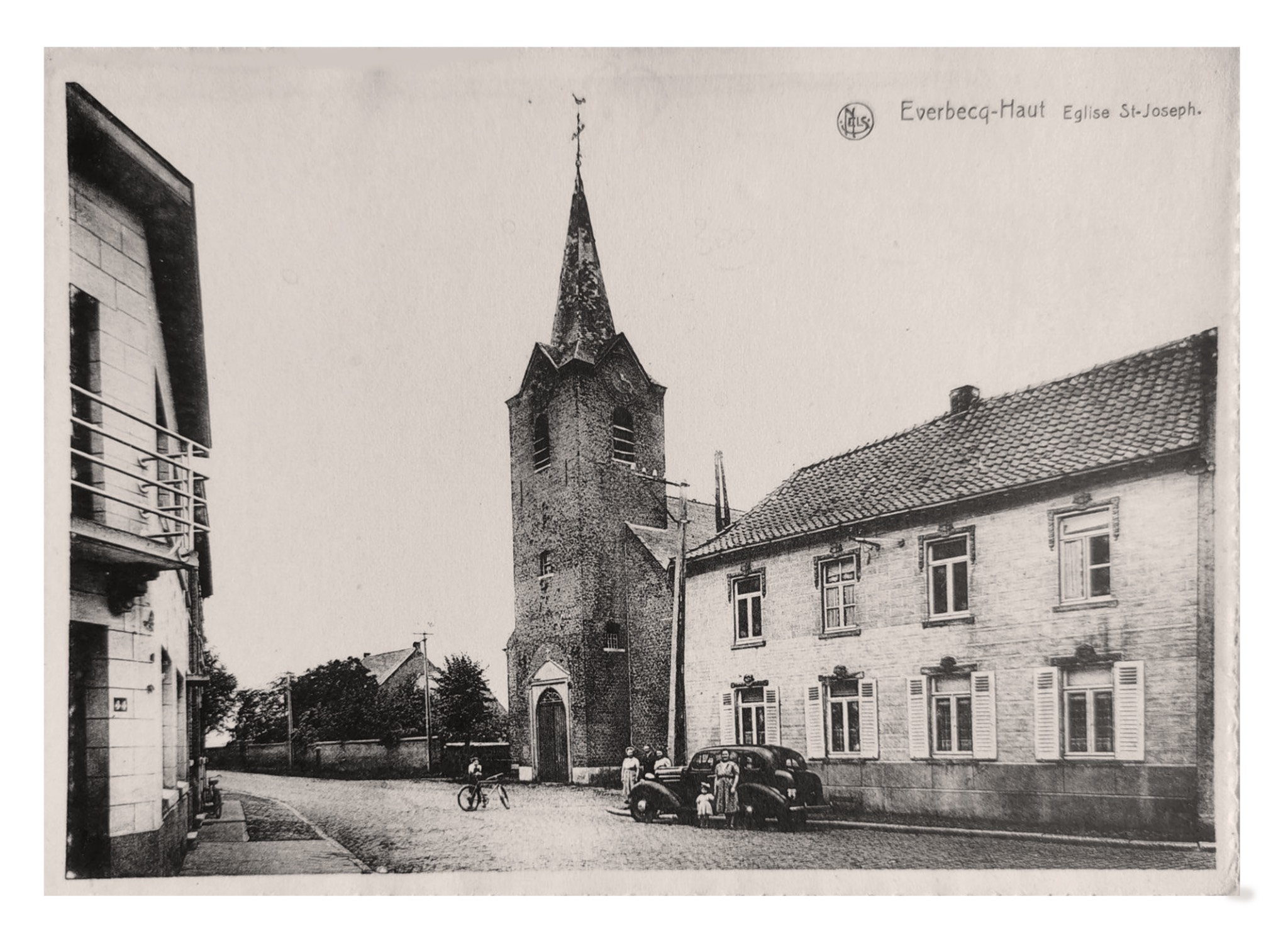 Everberg Haut (B), église saint Joseph (Nels).jpg