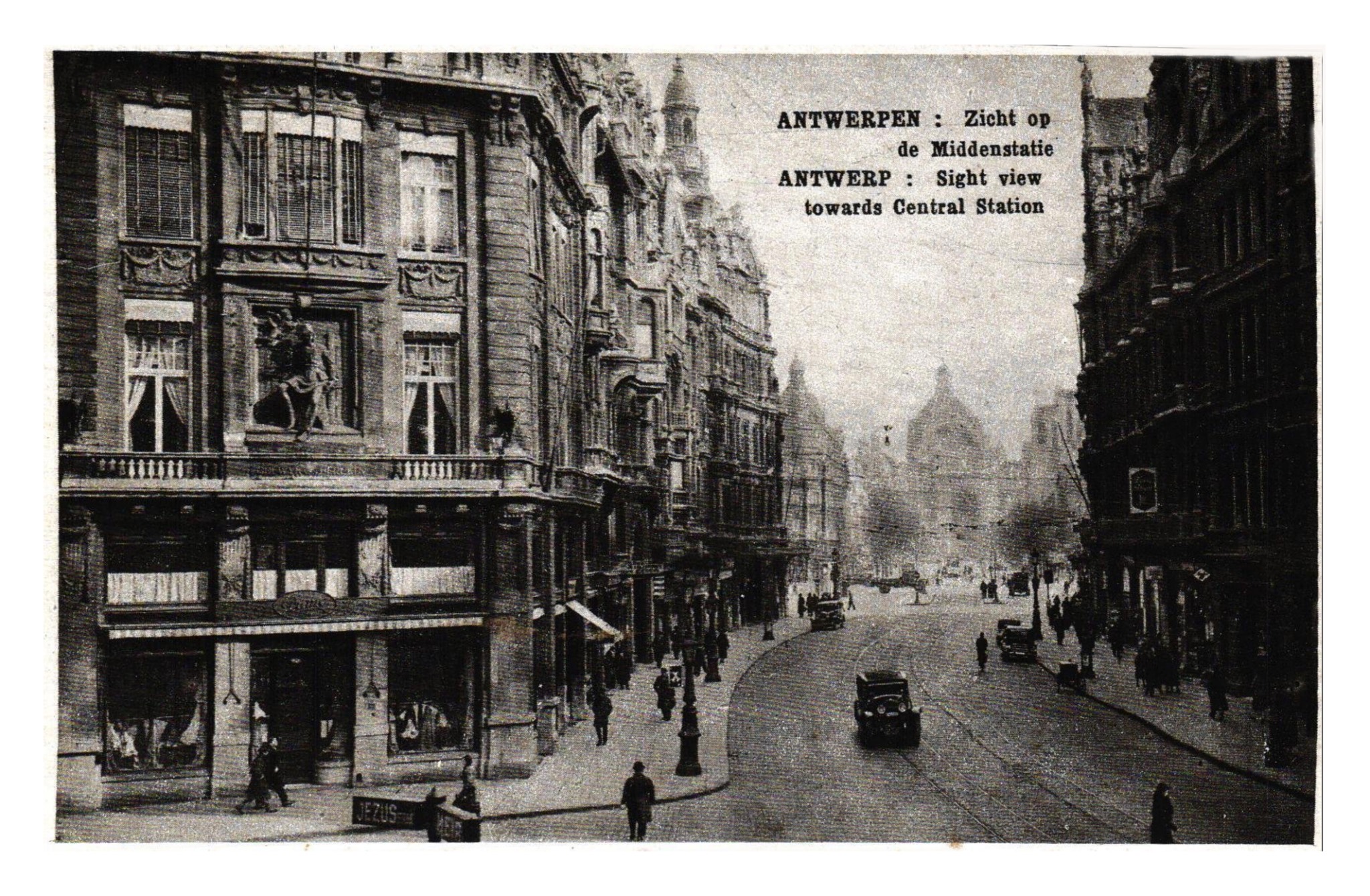 Anvers (B) vue vers la Gare Centrale.jpg