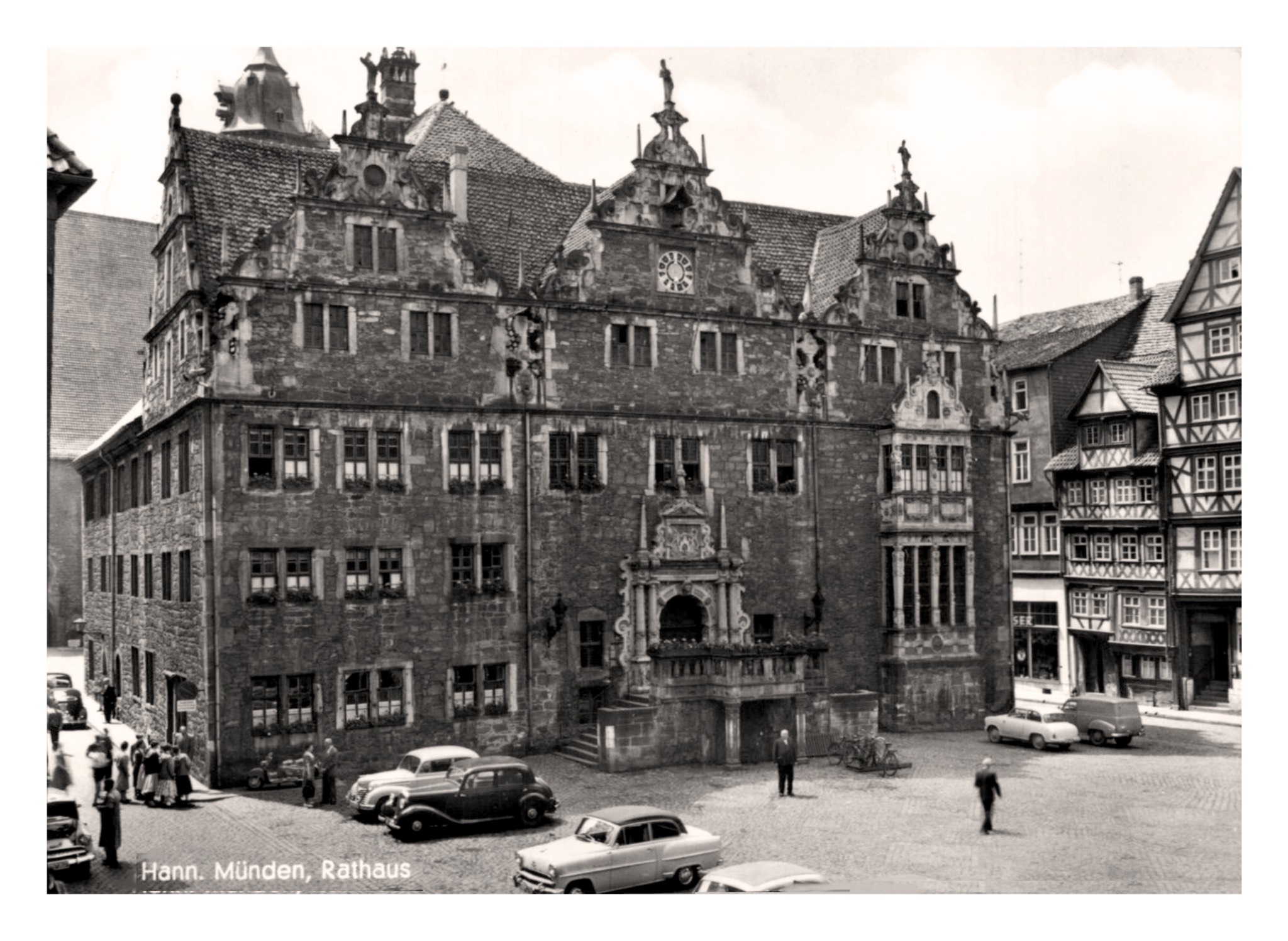 Hannoversch Münden, Basse Saxe (D), Rathaus (l'Hôtel de Ville).jpg
