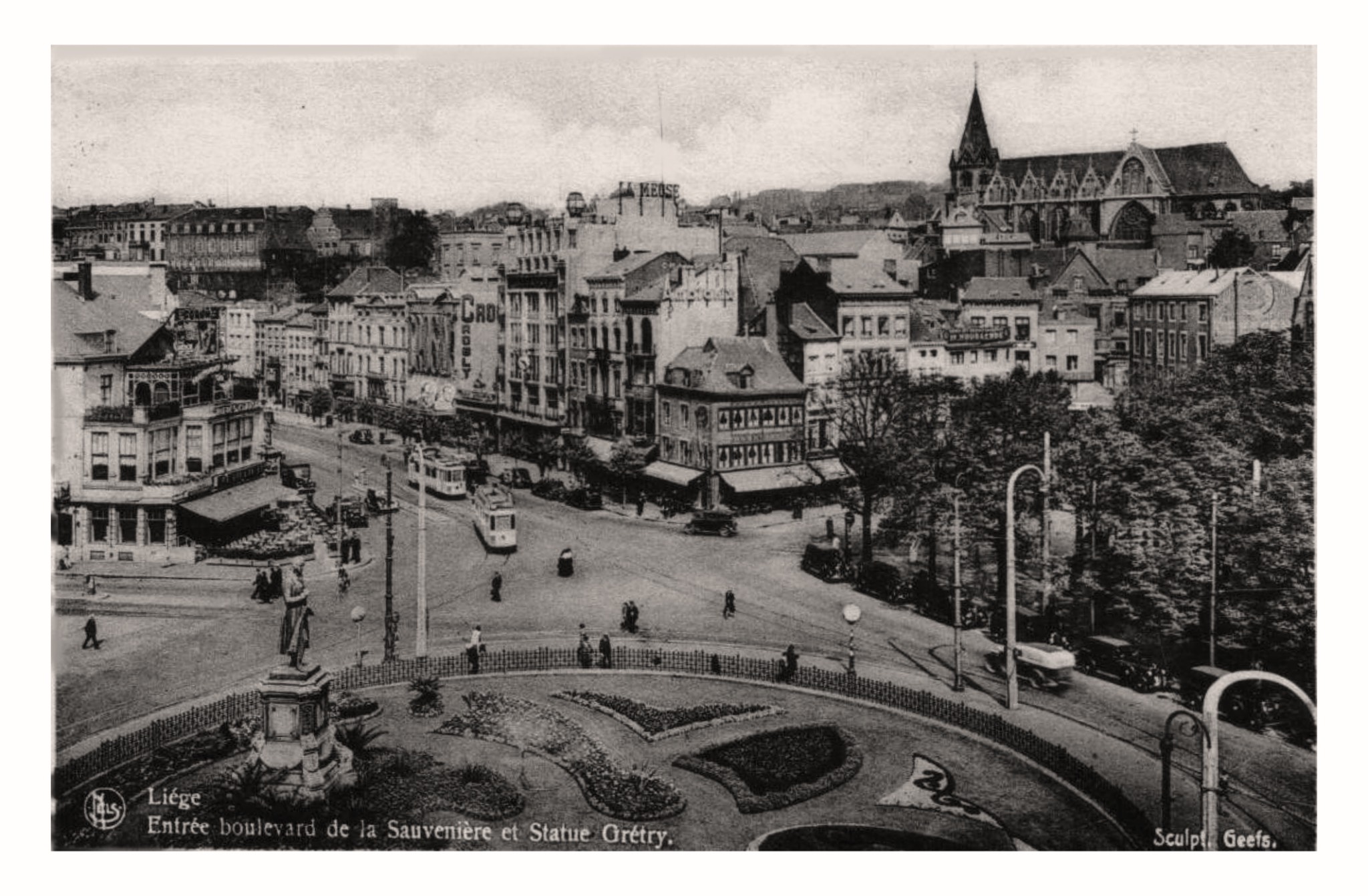 Liège (B) Boulevard de la Sauvenière, statue Orétry (nels).jpg